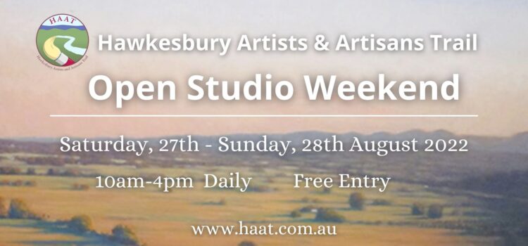 Reminder: HAAT Open Studio Weekend 27th & 28th August 2022