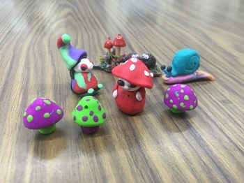 MTAS kids school holiday clay critters