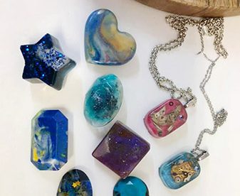 Online Resin Class, Learn Jewelry Making at Home